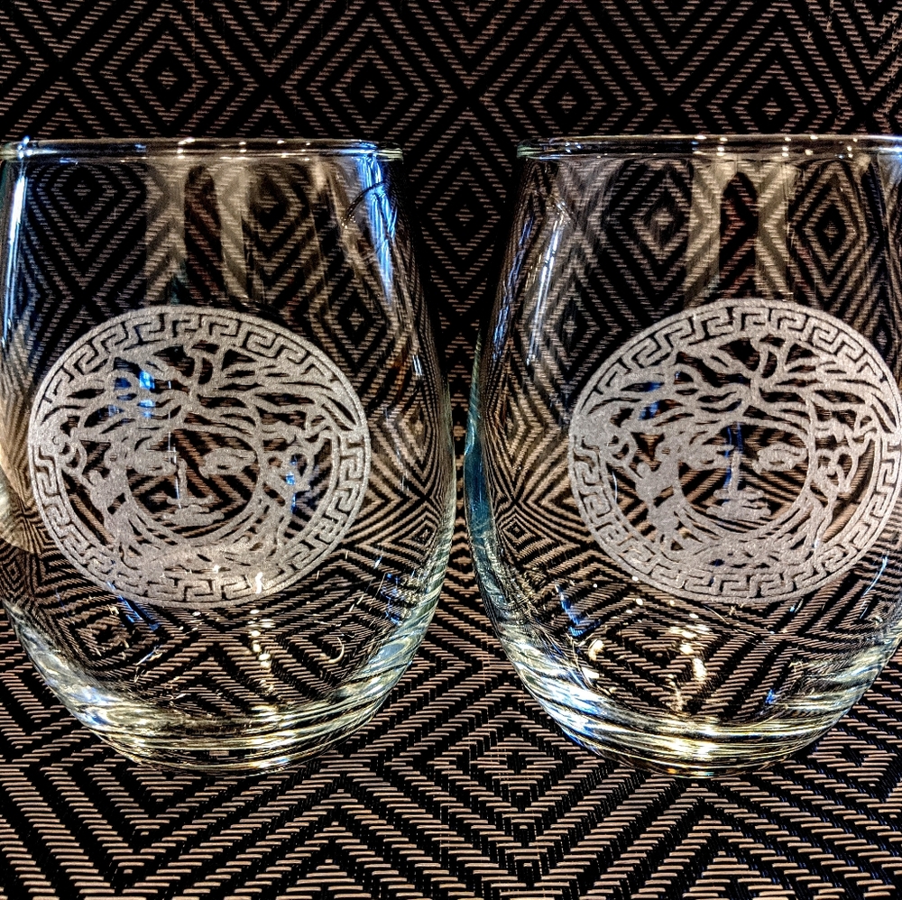 Medusa Wine Glasses